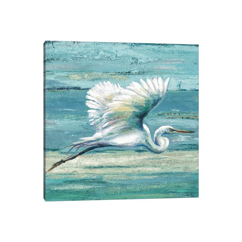 iCanvas "Great Egret I" by Patricia Pinto Canvas Print