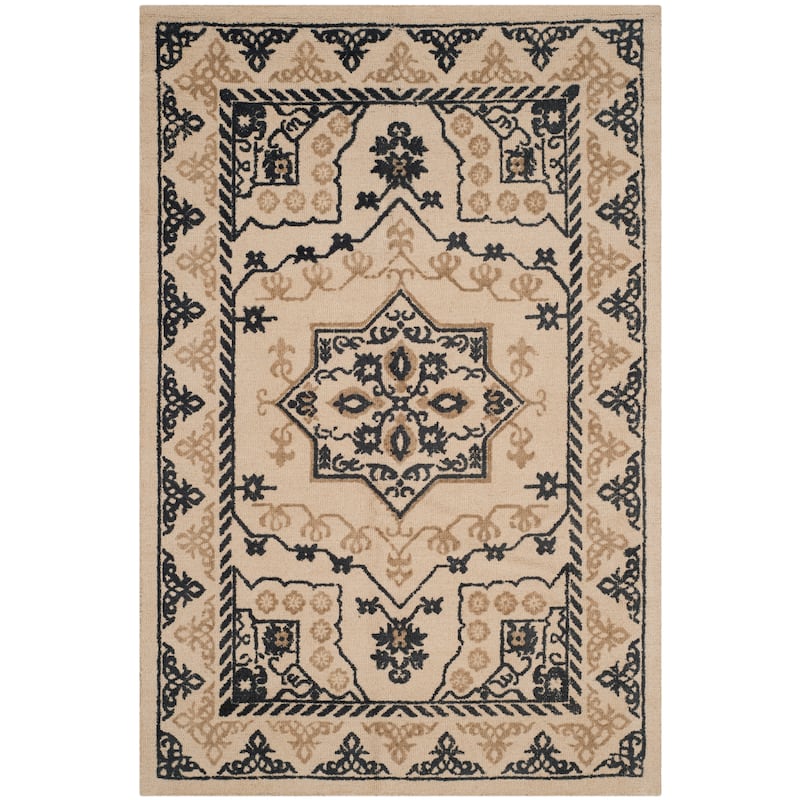 SAFAVIEH Handmade Restoration Vintage Boho Hugrin Oriental Wool Rug