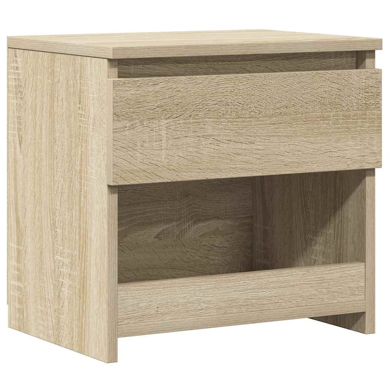 vidaXL Bedside Cabinet Engineered wood