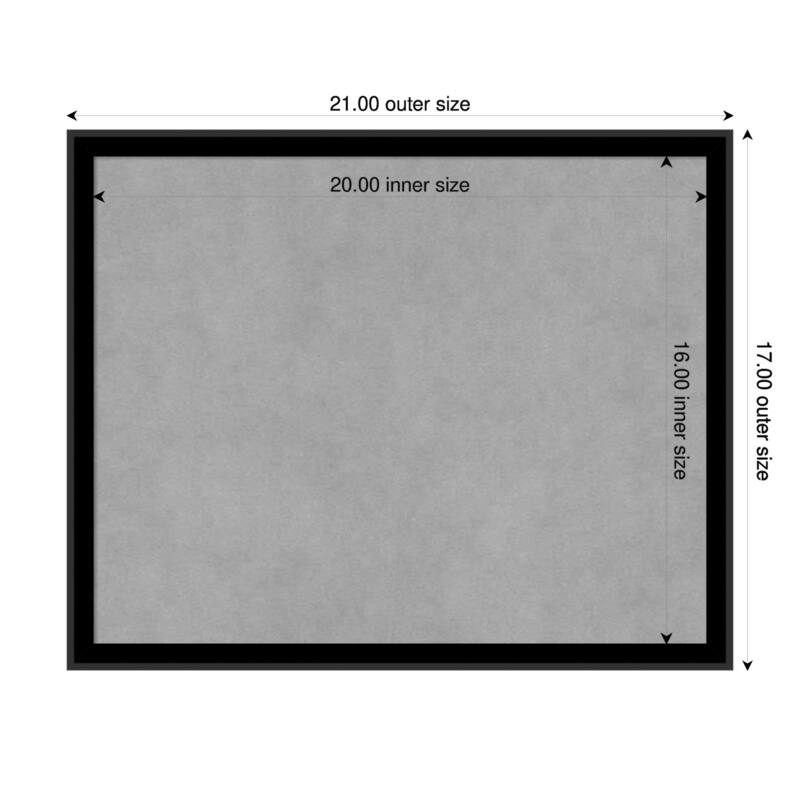 Amanti Art Incline Black Framed - 21 x 17 in - Incline Black