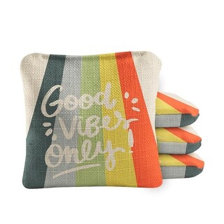 Good Vibes Dual Sided Cornhole Bags