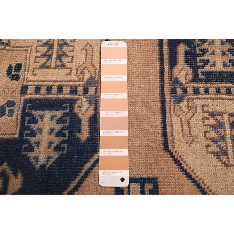 ECARPETGALLERY Hand-knotted Finest Kargahi Copper Wool Rug - 5'4 x 8'10