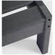 preview thumbnail 6 of 5, Birchwood All Weather HDPE Outdoor Patio Deep Seating Gray Loveseat (2-Piece)