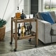 preview thumbnail 2 of 27, Dolores Wood Finish Folding Bar Cart with Two Detachable Trays by iNSPIRE Q Modern