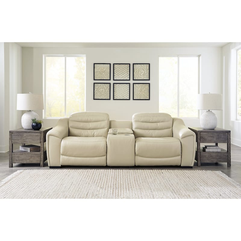 Signature Design by Ashley Center Line Power Reclining Sofa - 97"W x 40"D x 35"H