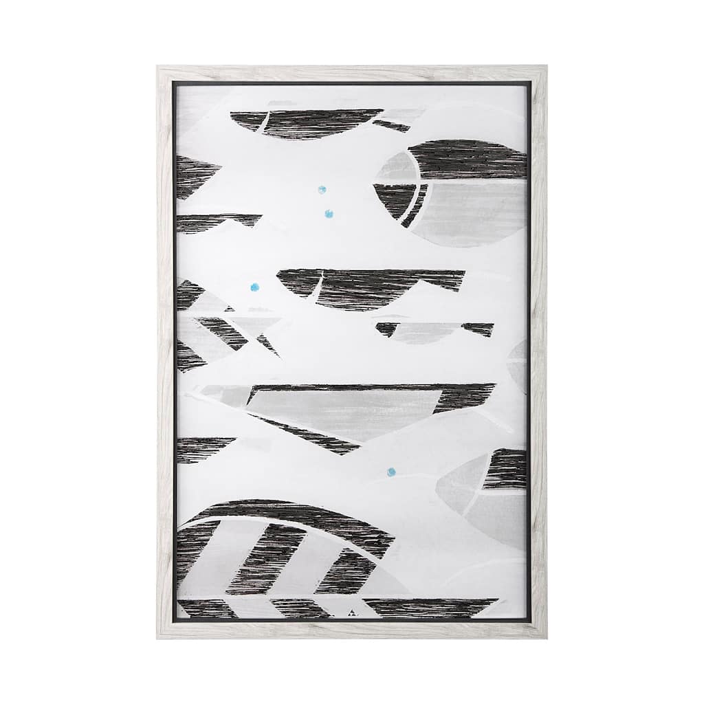 Se Promener I Framed Art Print