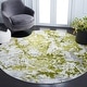 preview thumbnail 11 of 87, SAFAVIEH Skyler Nemesia Modern Rug 6'7" Round - Grey/Green - Round