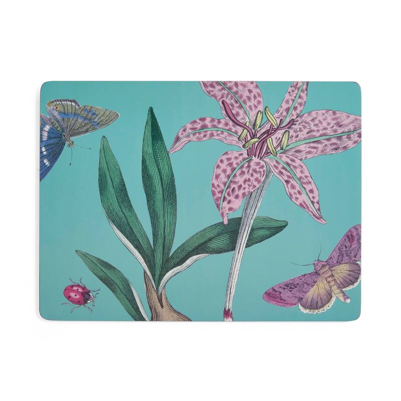 Portmeirion Botanic Garden Flora & Fauna Placemats, Set of 4