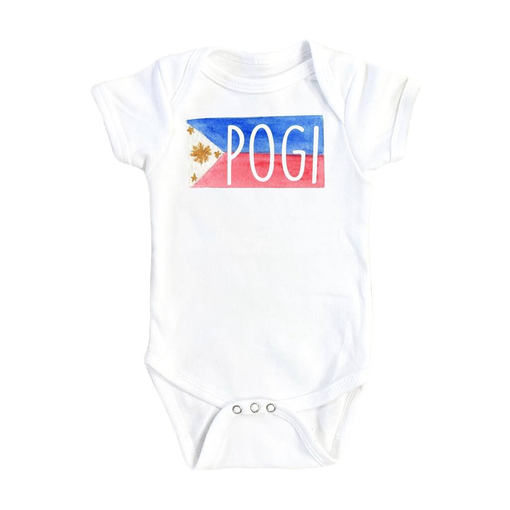 Philippines Pogi - Baby Boy Girl Clothes Infant Bodysuit Funny Cute Newborn