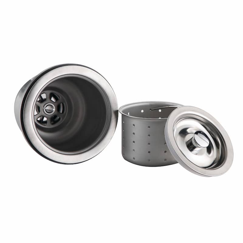 Kraus Stainless Steel Basket Strainer - Stainless Steel - Stainless Steel