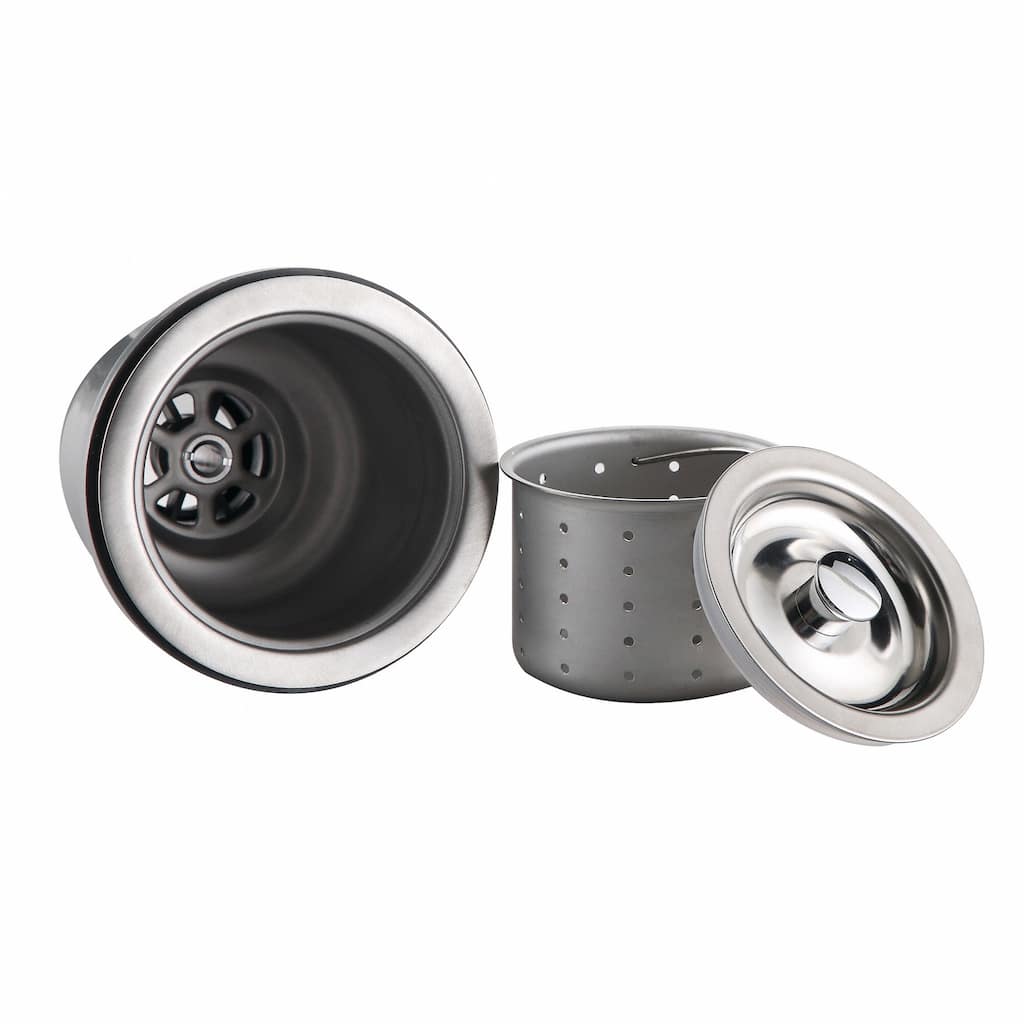 Kraus Stainless Steel Basket Strainer - Stainless Steel
