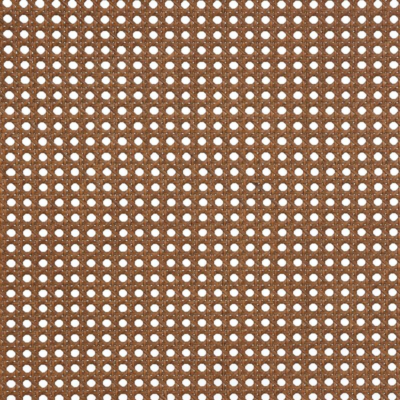 Mid-Century Modern Ash Walnut Wood and Rattan King Size Headboard with Woven Detail and Retro Charm