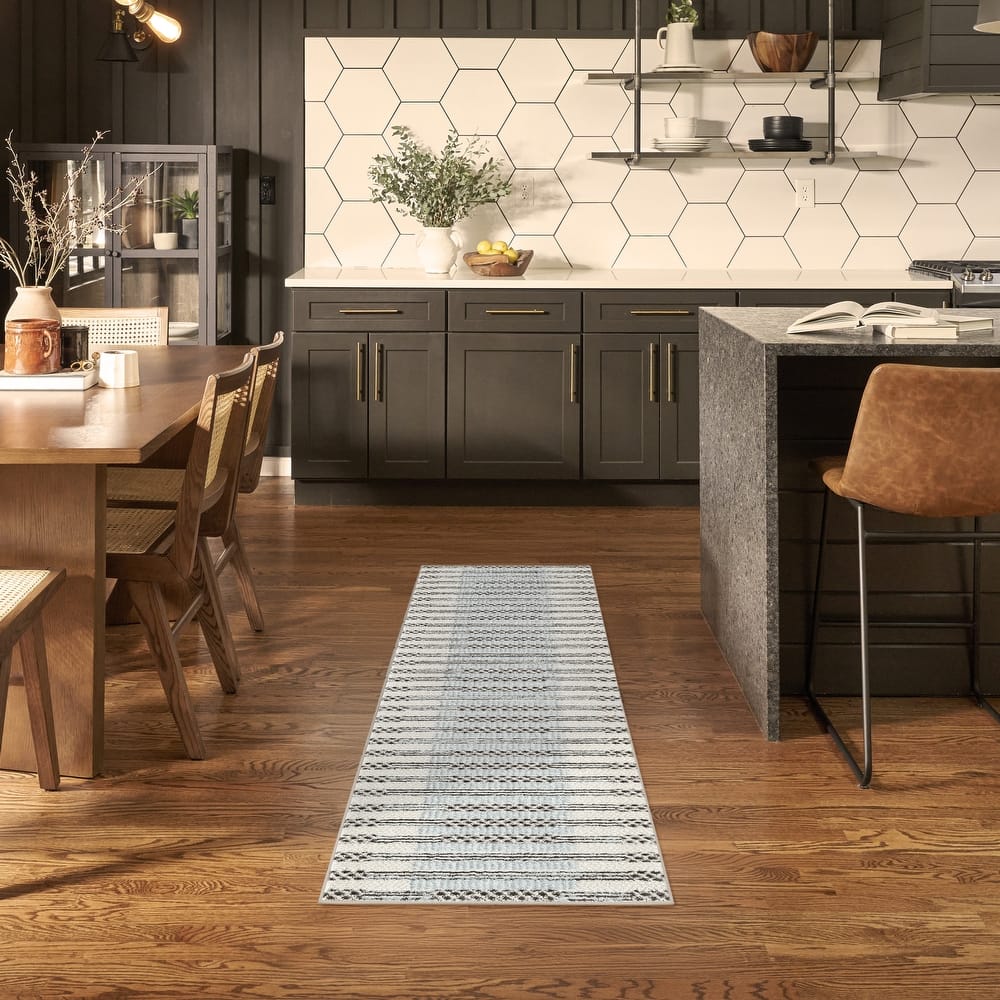 Nourison Nordic Indoor only Geometric Area Rug