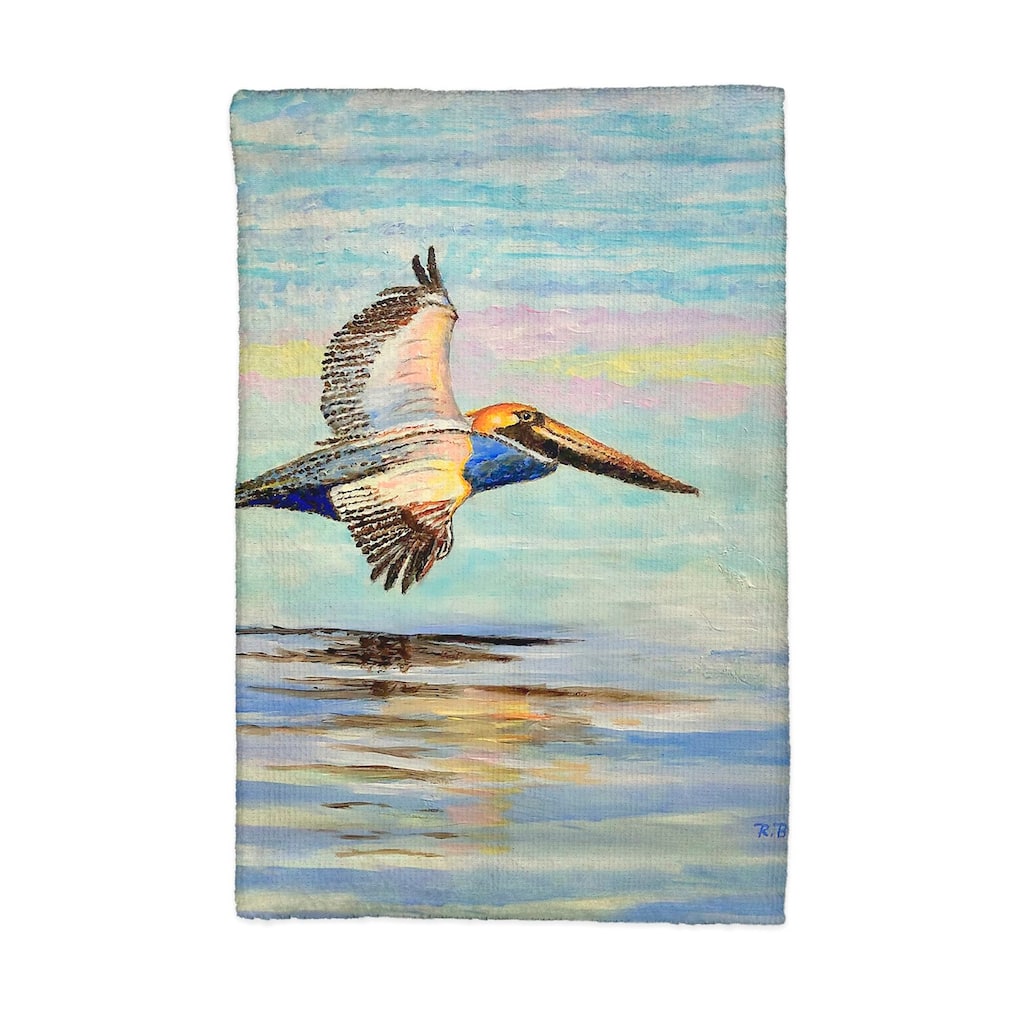 Gliding Pelican Kitchen Towel - 16x25