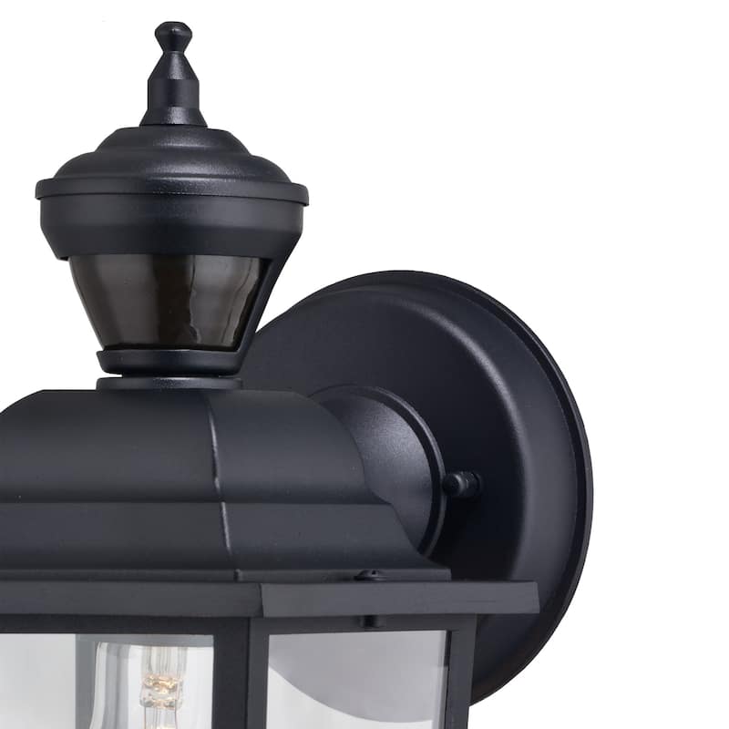 Vaxcel Lighting T0732 Bedford 10" Tall Outdoor Wall Sconce with Clear