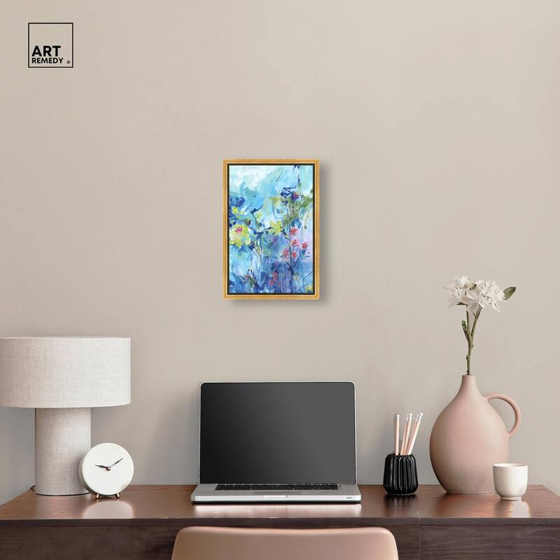 Heavenly Blue II Canvas by Art Remedy