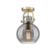 Option Brushed Brass / Light Smoke