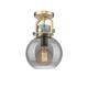 Option Brushed Brass / Light Smoke
