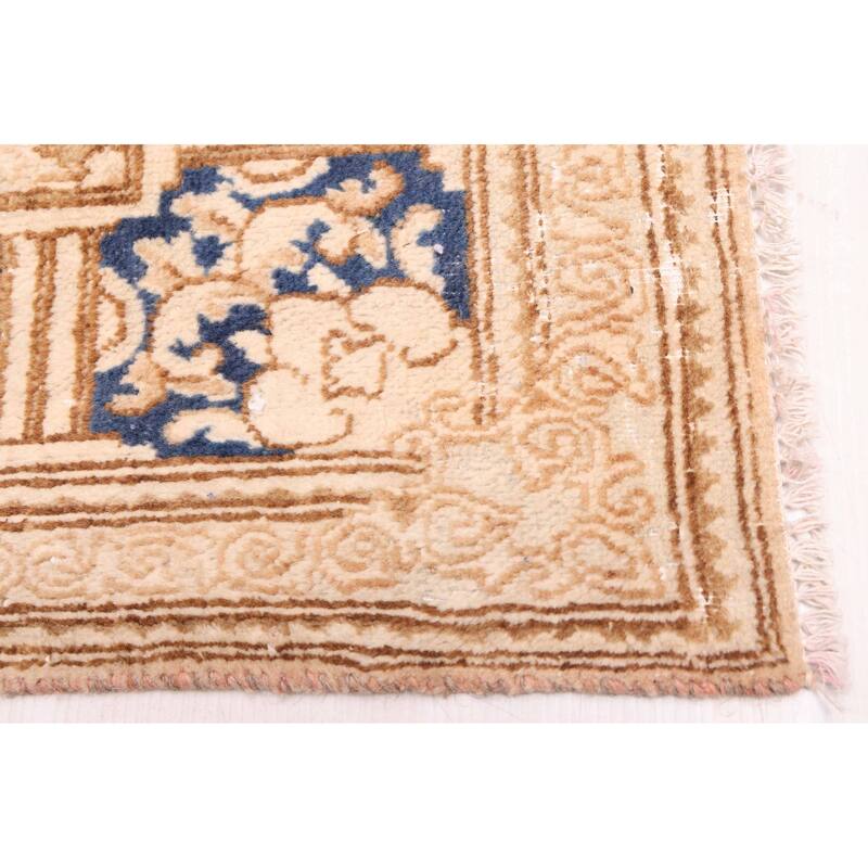 ECARPETGALLERY Hand-knotted Antalya Vintage Light Copper Wool Rug - 8'10 x 12'4