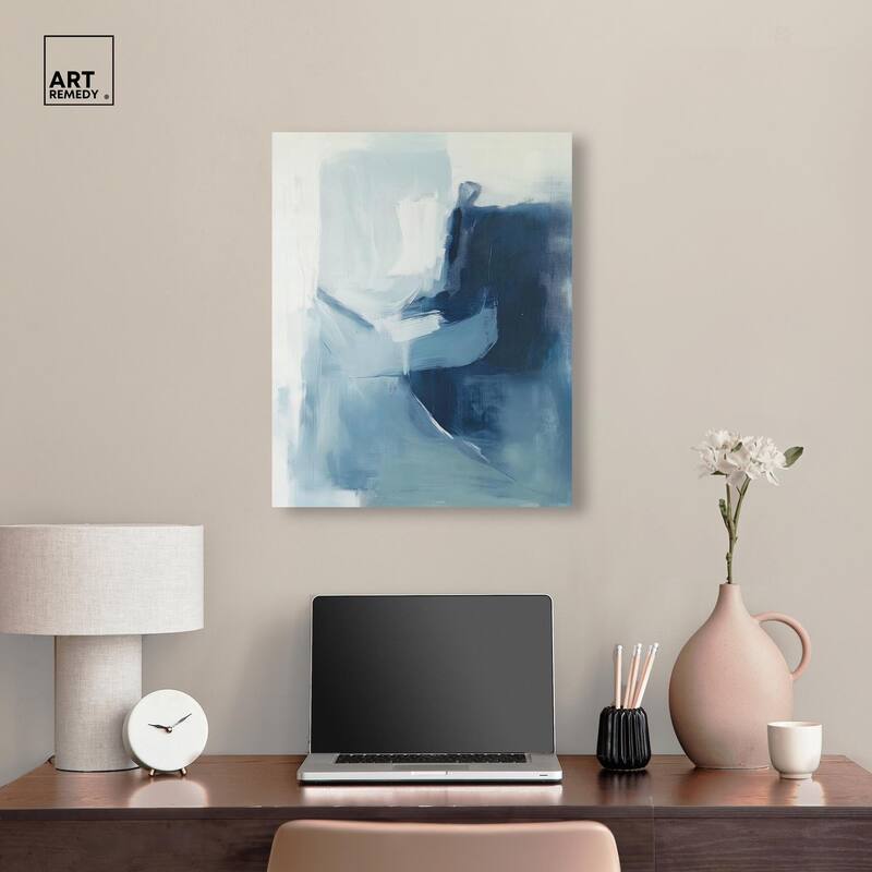 Glacial Reflections I Canvas by Art Remedy, Gallery Wrapped