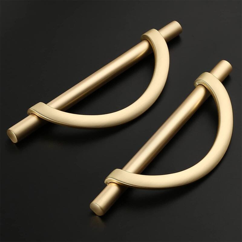 10 Pack Cabinet Pulls 5 Inch - 1"L x 1"W