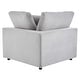 preview thumbnail 41 of 74, Commix Down Filled Overstuffed Velvet 5-Piece Sectional Sofa