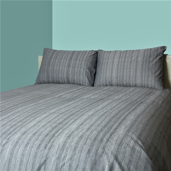 Just Linen 300 Tc Egyptian Cotton Genuine Jacquard Damask Sheet Set Overstock 20592681 Natural Grey King