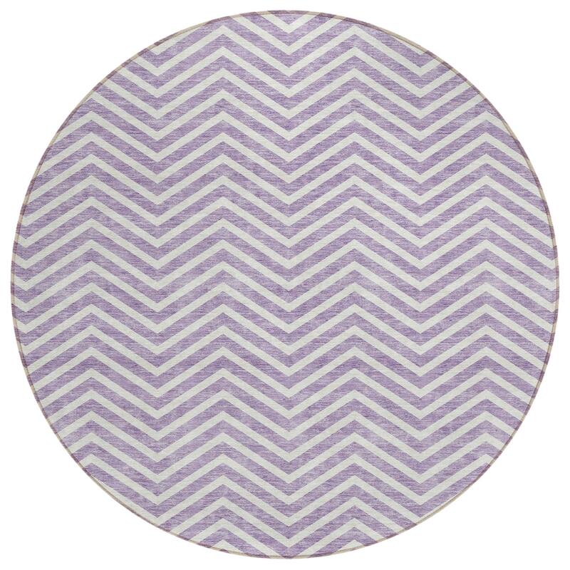 HomeRoots Chevron Transitional Rectangle Outdoor Rug