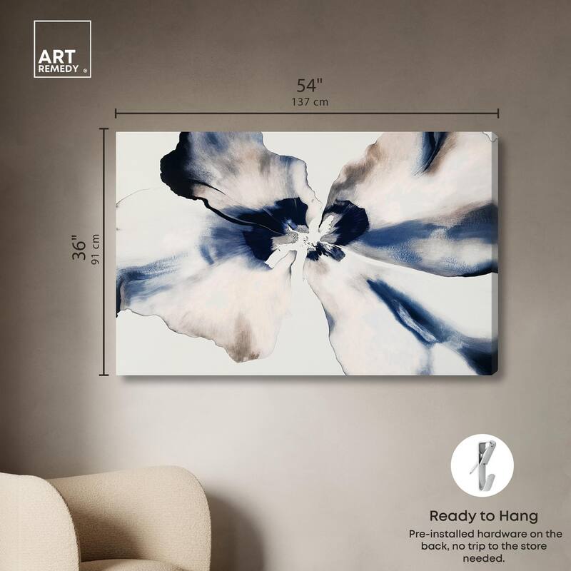 Ephemeral Beauty Canvas by Art Remedy, Gallery Wrapped