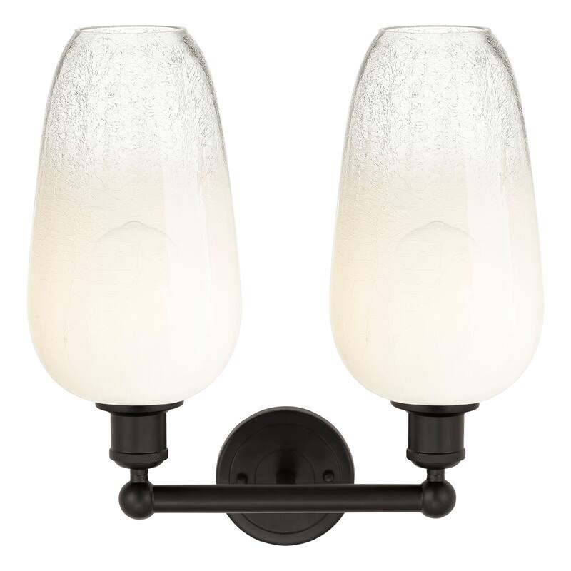 Innovations Lighting Endless Possibilities Edison - Brookhaven Flute - 2 Light 16" Bath Vanity Light