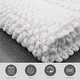 preview thumbnail 2 of 4, Sophie Border Ultra-plush Chenille Non-Slip Cotton Bath Mat