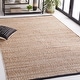 preview thumbnail 2 of 9, SAFAVIEH Handmade Natural Fiber Nurdogan Farmhouse Jute Rug 3' x 5' - Natural/Black - Rectangle