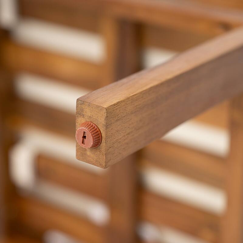 Christopher Knight Home - Outdoor Acacia Wood Dining Set with Handwoven Wicker and Expandable Table