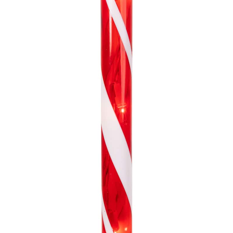 28.5" Pre-Lit Snowman 'LET IT SNOW' Christmas Lawn Stake - Clear Light