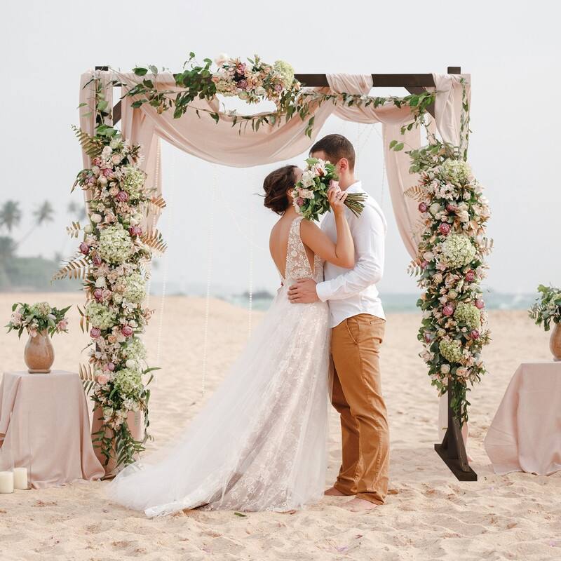 7.2FT Wooden Wedding Arch