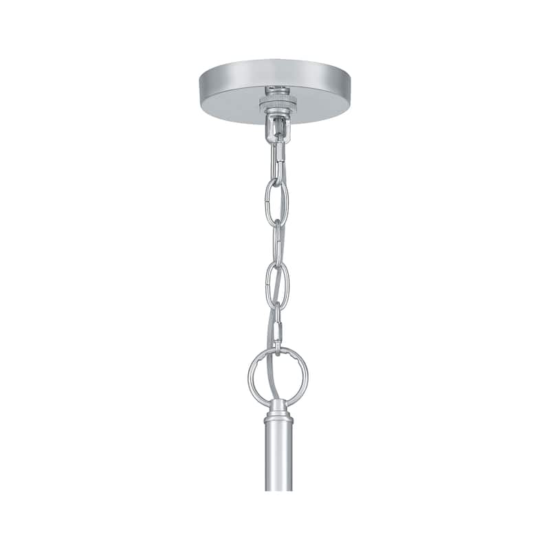 Quoizel Abner Steel 5-light Chandelier