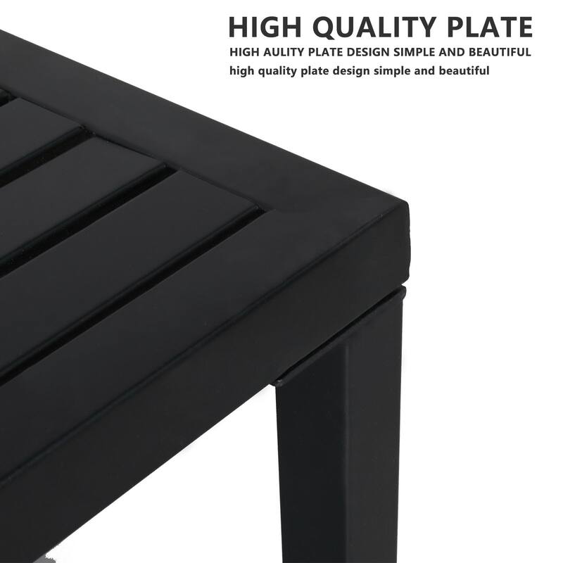 Fashionable and Simple Wrought Iron Side Table