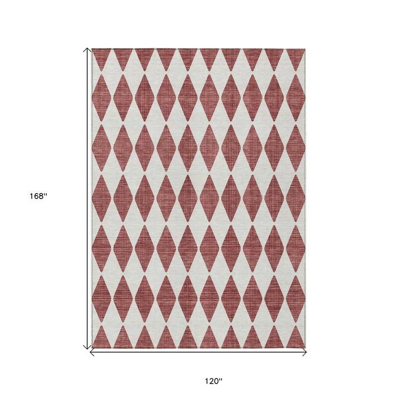 HomeRoots Geometric Transitional Rectangle Outdoor Rug