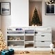preview thumbnail 17 of 46, Twin Size Loft Bed With Two Shelves And Two Drawers