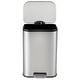 preview thumbnail 8 of 48, Fingerprint-Proof Commercial Trash Can, Stainless Steel, Soft-Close Lid, Foot Pedal, Indoor Recycling,for Kitchen/Office