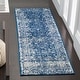 preview thumbnail 2 of 76, SAFAVIEH Evoke Adele Vintage Oriental Distressed Rug 2'2" x 11' - Navy/Ivory