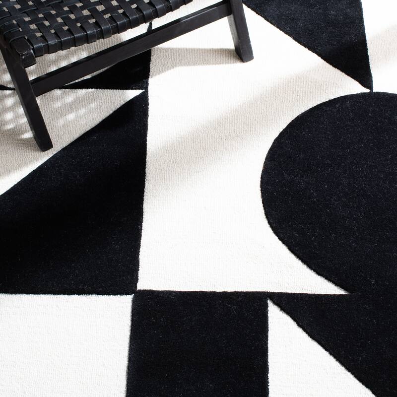 SAFAVIEH Handmade Rodeo Drive Rhianna Mid-Century Modern Wool Rug
