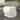 White, Gray or Copper Polyester S- Shaped Room Ottoman with Connected Arches
