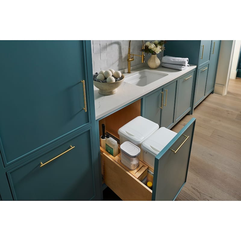 Rev-A-Shelf 4WCOX-24DMSC-1 Wood Classics 21"W Bottom Mount Pull Out