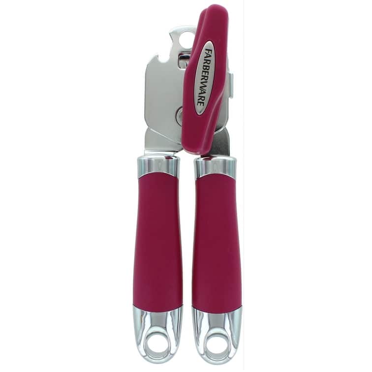 Farberware Pro2 Stainless Steel Can Opener - Berry