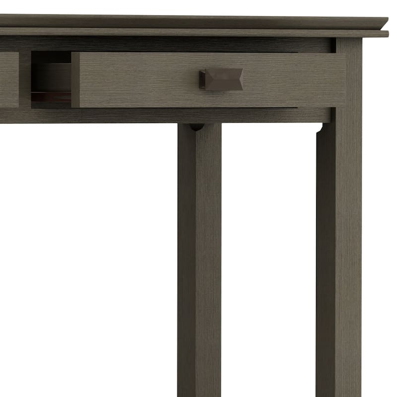 WYNDENHALL Stratford SOLID WOOD 46 inch Wide Transitional Console Sofa Table - 45.9 Inches wide