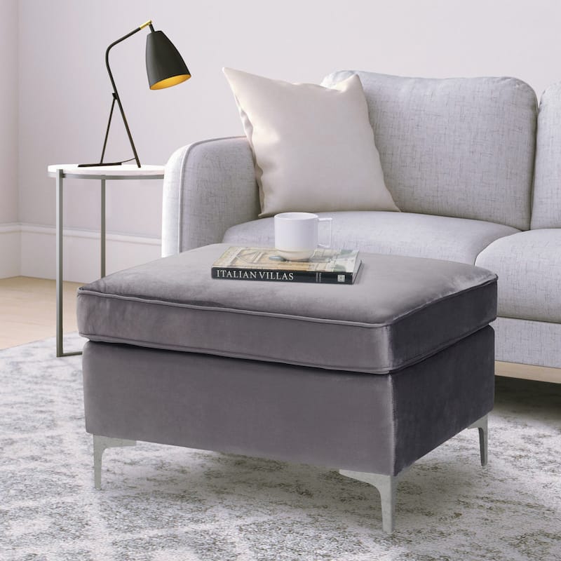 Ottawa Rectangle Ottoman - Grey