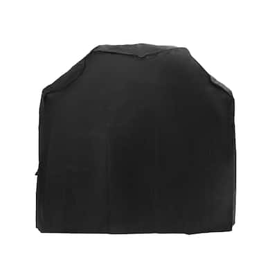 58" Grill Cover, Durable Oxford Polyester Cover,Water Resistant, Black