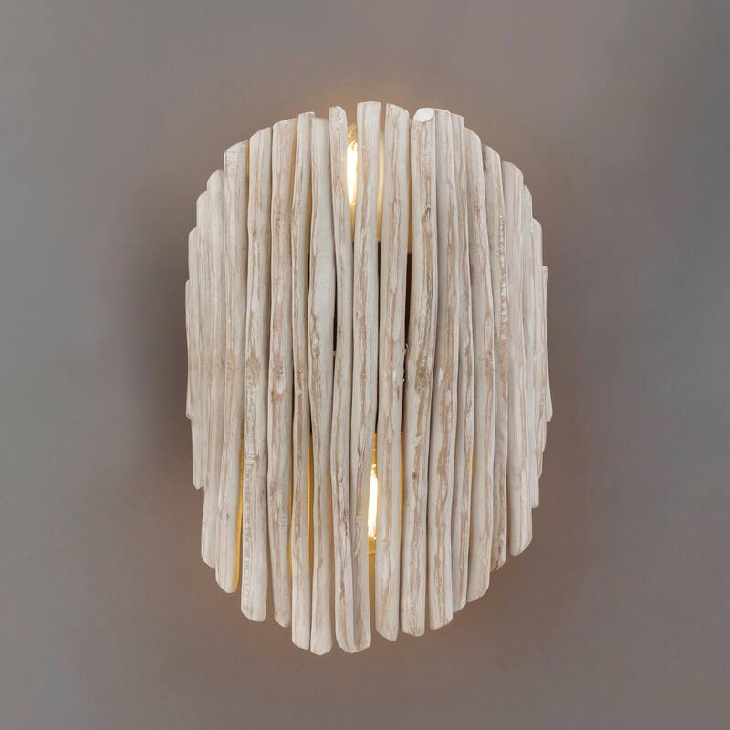 Maxim 22420WWT Baywood 2 Light 19" Tall Wall Sconce