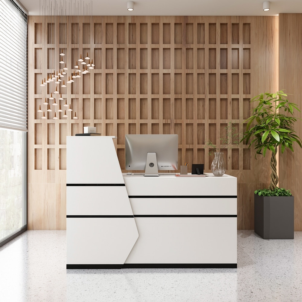 Buy Receptionist Desks Online at Overstock | Our Best Home Office Furniture  Deals